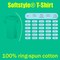 Gildan Men's Softstyle Blank Tee, Modern Classic Fit for Custom Printing & DIY Projects, Kelly Green